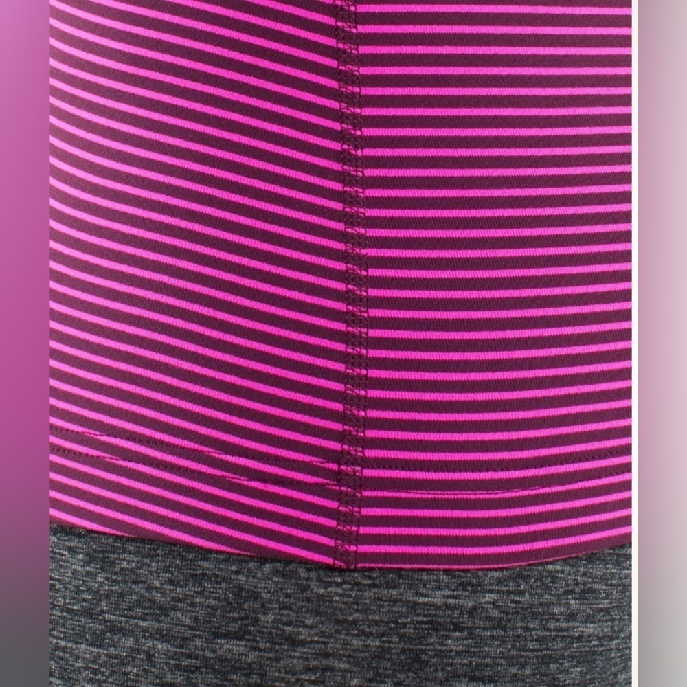 LULULEMON Cool Racerback
Hyper Stripe Raspberry Glo Light / Plum - Picture 6 of 6